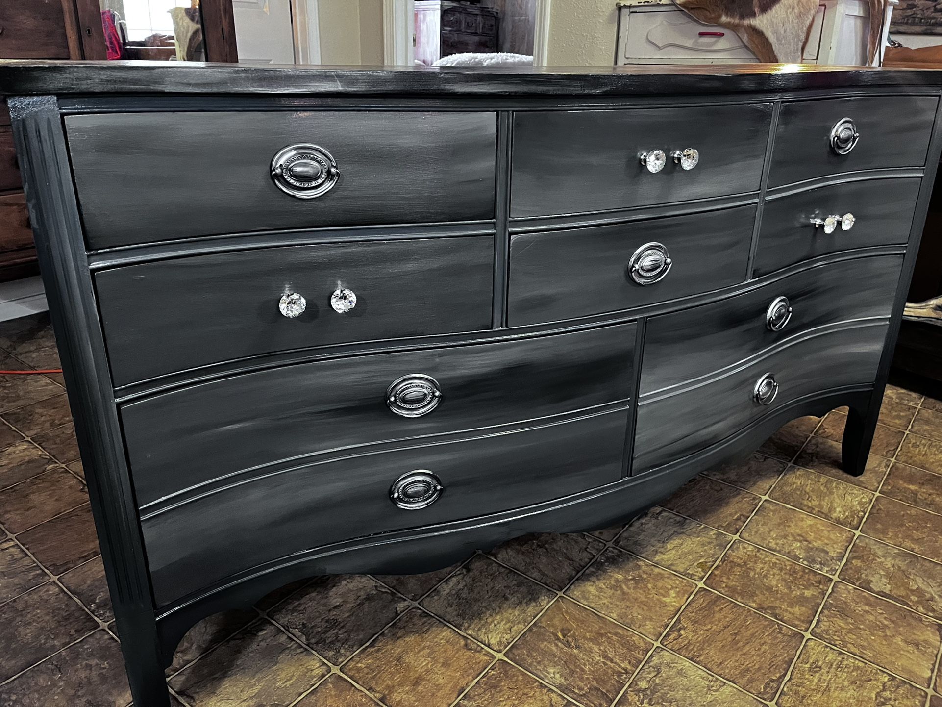 Buffett 8 Drawers All Wood & Real Vintage Piece