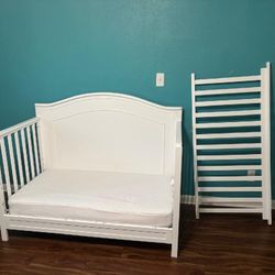 3 In 1 Crib With Mattress 