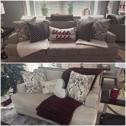 2 Grey Couches