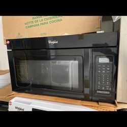Over The Range Whirlpool Microwave 