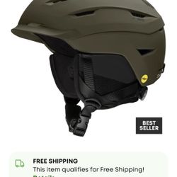 Smith - Level Helmet Adult Medium (New) Matte Forest