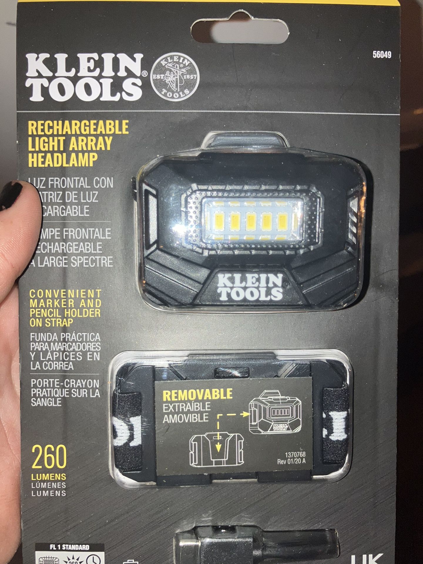 Klein Tools Rechargeable 2 Color LED Headlamp