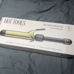 Gold Curling Iron Hot Tools