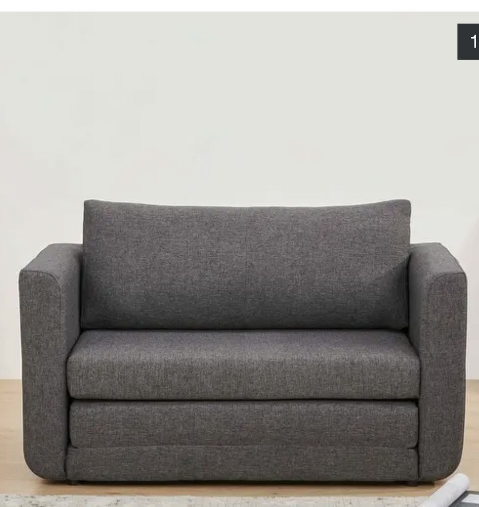 A&D Home Afton Sofa Bed Dark Grey