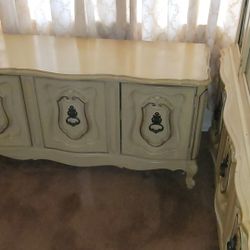 Antique Buffet Server Cabinet