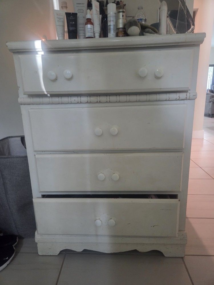 White Dresser