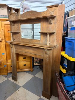 Antique Fireplace Mantel
