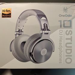 OneOdio Pro10 Studio Headphones - Hi-Res Audio, In-line Mic