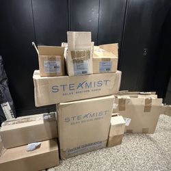 Luxury Steam Shower System – NEW (Complete Set) 