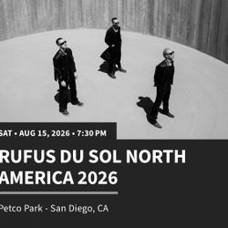 Rufus Du Sol at Petco Park (GA-PIT)