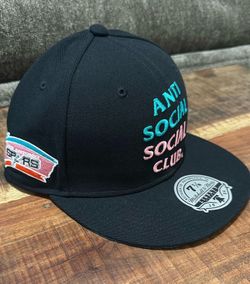 San Antonio Spurs x Anti Social Club x Mitchell & Ness Hat