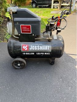 Job Smart 10 Gallon air compressor
