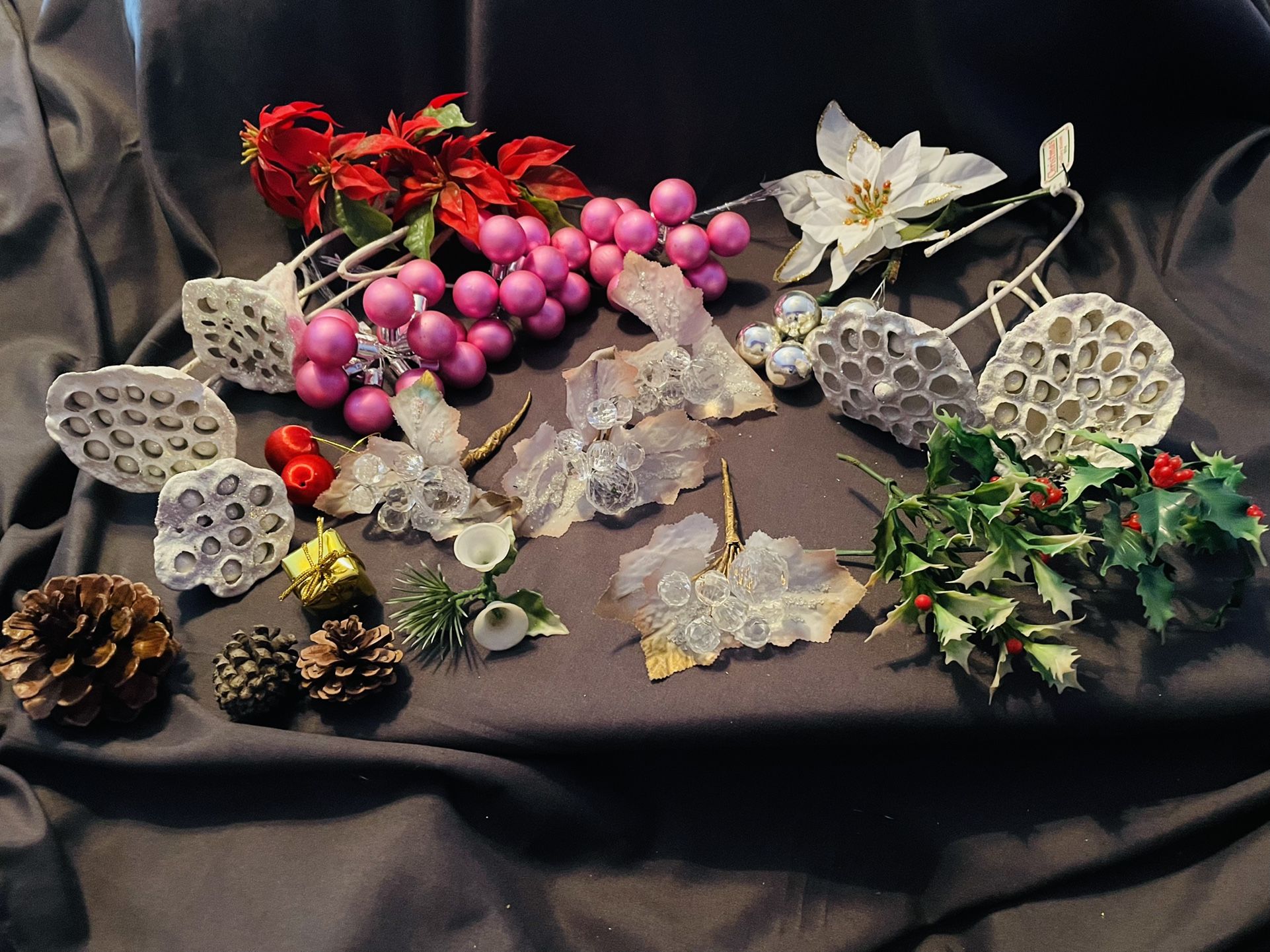 Christmas Wreath Making Accessories Some New- Vintage