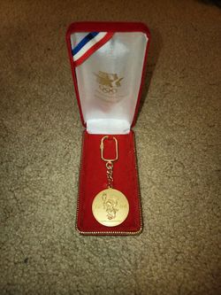 1984 Olympic Key Chain with case