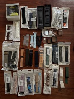 Apple watch bands and cases available