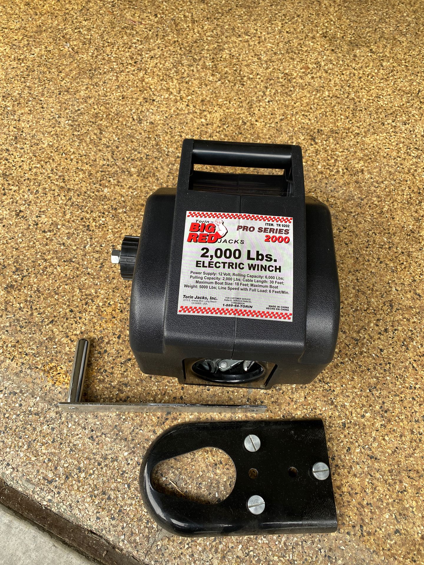 Brand new electronic winch universal