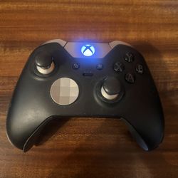 Microsoft Xbox One Black Elite Wireless Controller Series 1 No Cable/Batteries Used Good Condition $50 Meet Up In Irving @dfwgoods