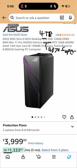 Insane Gaming PC 128gb RAM obo