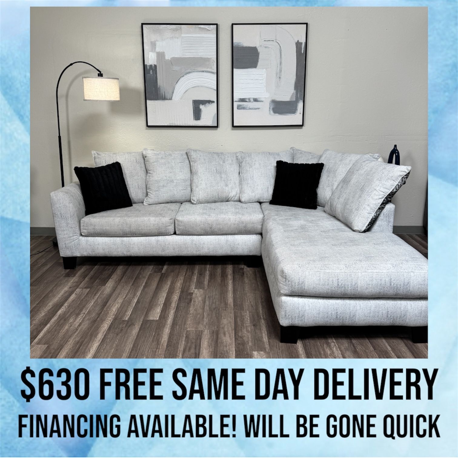 FREE DELIVERY Modern Sectional Couch Sofa Sectionals Sofas Couches