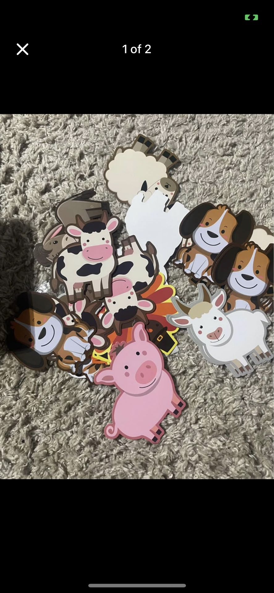 New Farm Animal Bulletin Board Cut Outs