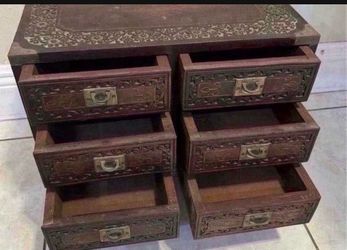 Antique Anglo Indian Brass Chest