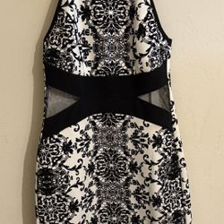 Beautiful Black And White Cocktail Dress Juniors 3