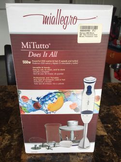 Immersion Blender