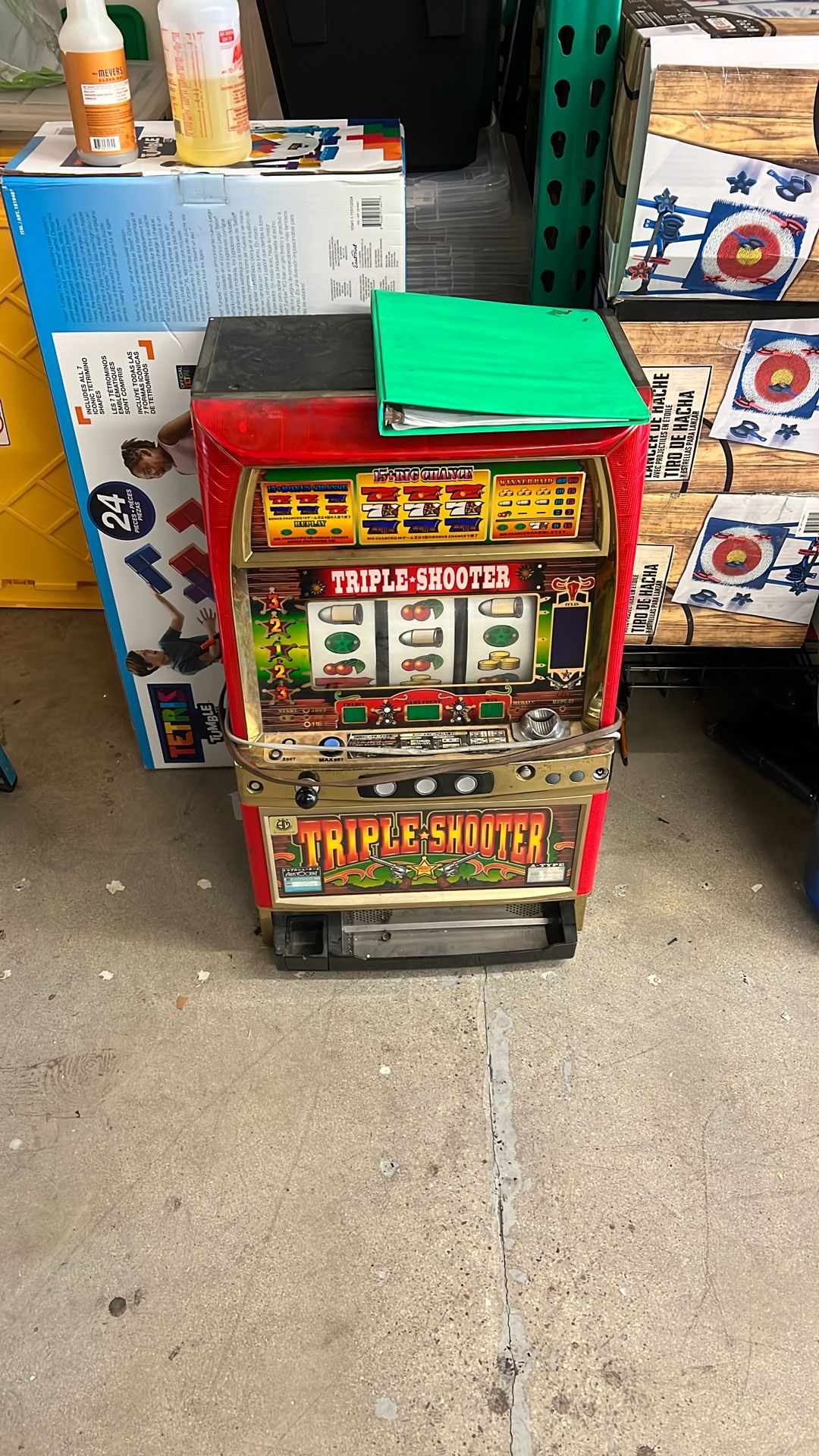 Japanese Magic Pulsar Token SLOT machine (No Key)