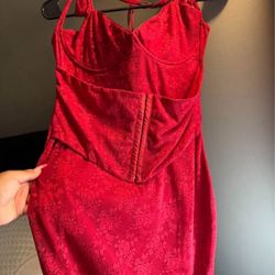 Fashion Nova Red Dress XL