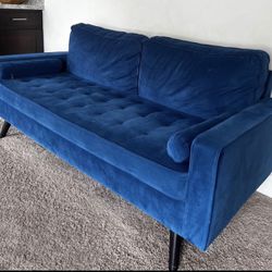 Brumback 69.7” velvet sofa