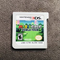 Mario Gulf World Tour Nintendo 3DS Game