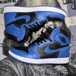 Jordan Retro 1 High Dark Marina Blue Size 10 