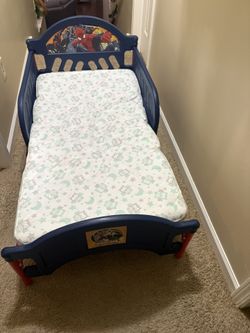 Spider-Man Toddler Bed Mattress Sheets And Blankets 
