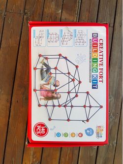 Fort building kit! Used once. Like new