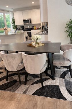 Comedor Elegante Nuevo Con 7 Pz Estoy En Spring 77373 
