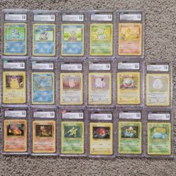 Pokemon CGC 10 Graded Pokémon Cards