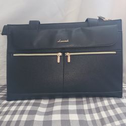 Laptop Tote for Women - 15.6 Inch Professional Leather 