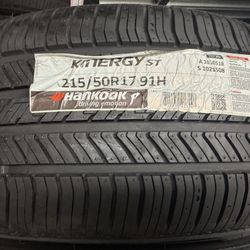 Chevy Volt 215/50/17 Hankook (2 Tires) NEW $100.00/ Each 