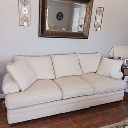 VINTAGE LAZY BOY CUSTOM CLOTH SOFA 98"(8FT.) 