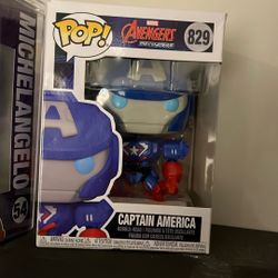 Captain America Mech Strike Funko Pop 