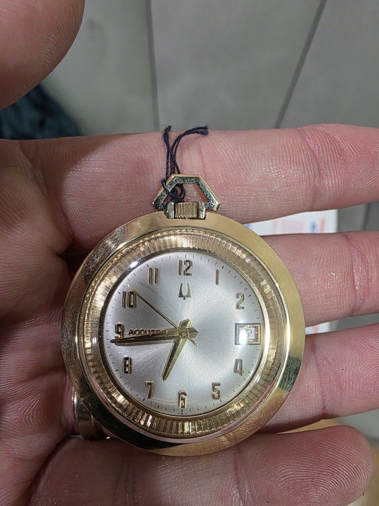 ACCUTRON 218 POCKET OR PENDANT WATCH