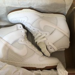 Nike Dunk Sky High Wedge Size 8