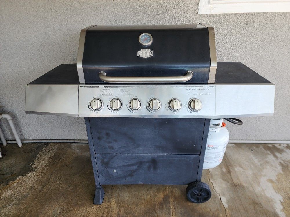 Expert Grill 6 Burner Propane BBQ
