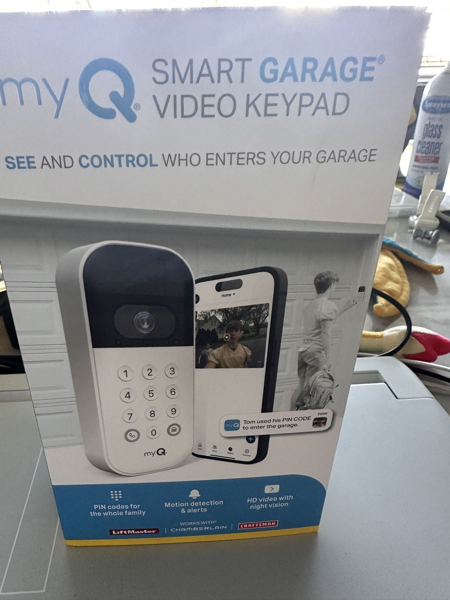 MyQ Smart garage door control panel