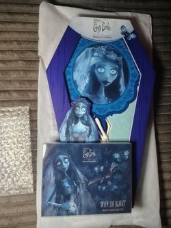 Tim Burton's Corpse Bride Beauty Creations Set Mirror& Makeup Palette