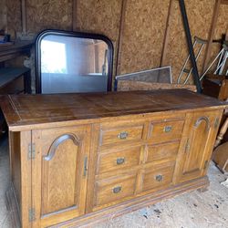 Night Stand and A Hutch 