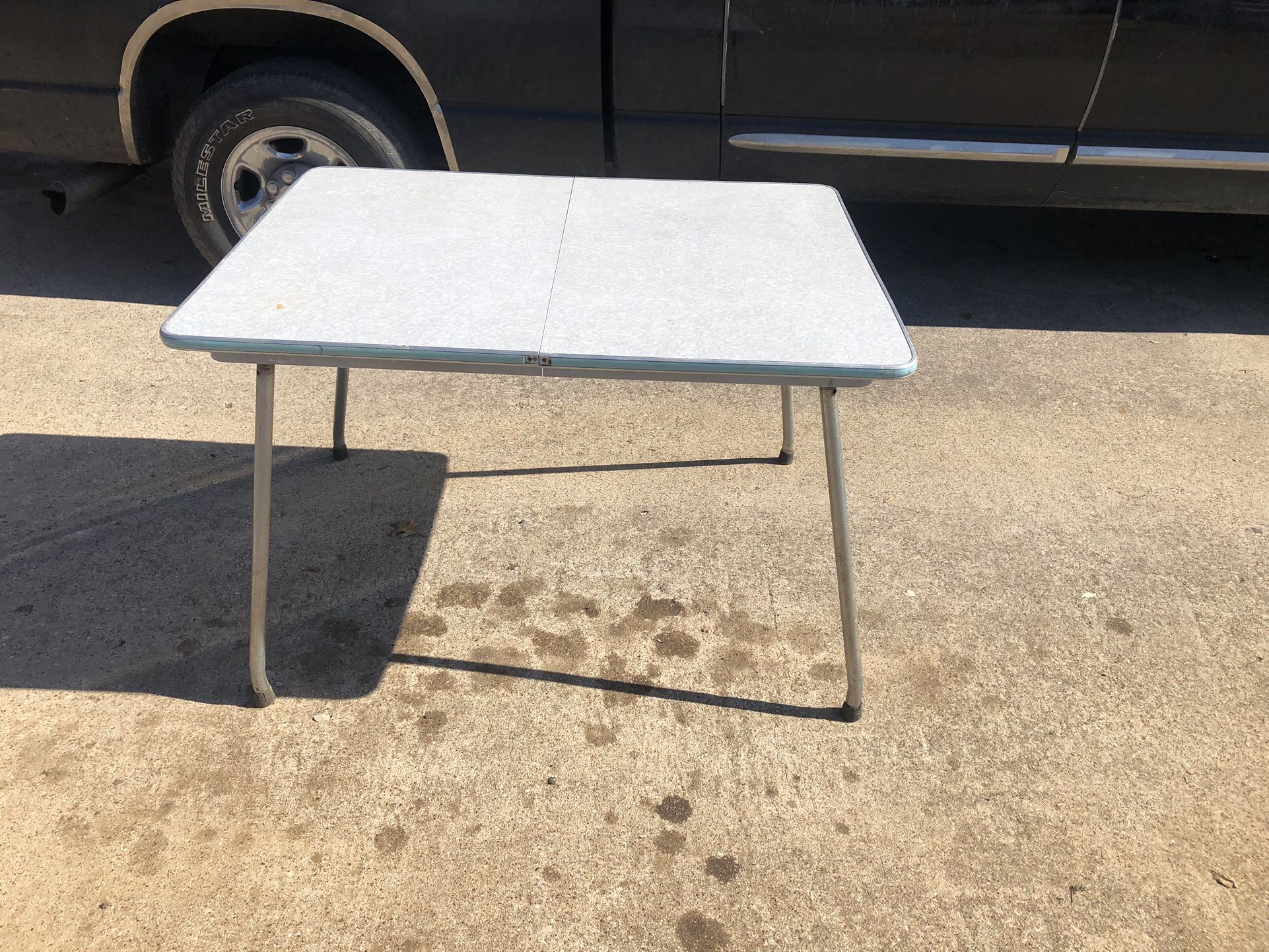 2 Vintage/ Dinner Style Tables 70’s Era