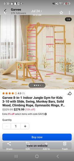 Indoor jungle gym