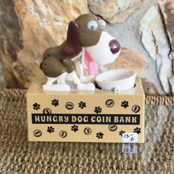 Battery Operated Hungry Dog Coin Bank