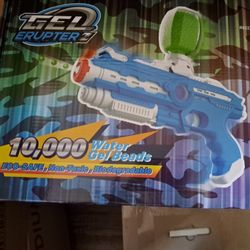 Gel Erupter Toy Gun w/ 10,000 Gel Beads Included